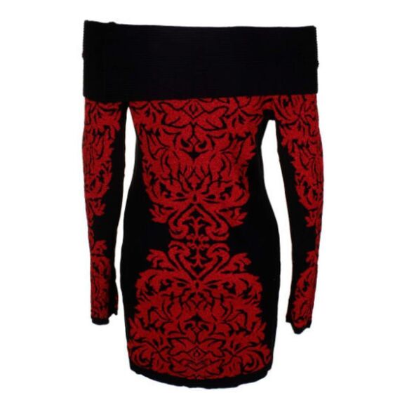 Inc International Concepts Black Red Sweater NWT - Picture 1 of 8